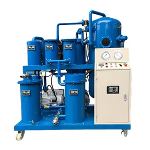 small vacuum unit lube oil purifier lubrication system cleaning equipment for lubricant oil