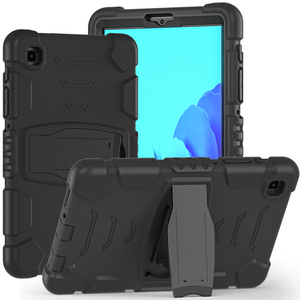 Étui de tablette robuste personnalisé à triple couche Defender Armor PC+TPU antichoc avec béquille pour iPad - Product Image 2