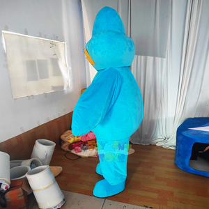 Disfraz de Mascota Profesional Personalizado en Forma de Capullo Azul Brillante para Cosplay, Festivales y Celebraciones, MOQ 1 Pieza - Product Image 2