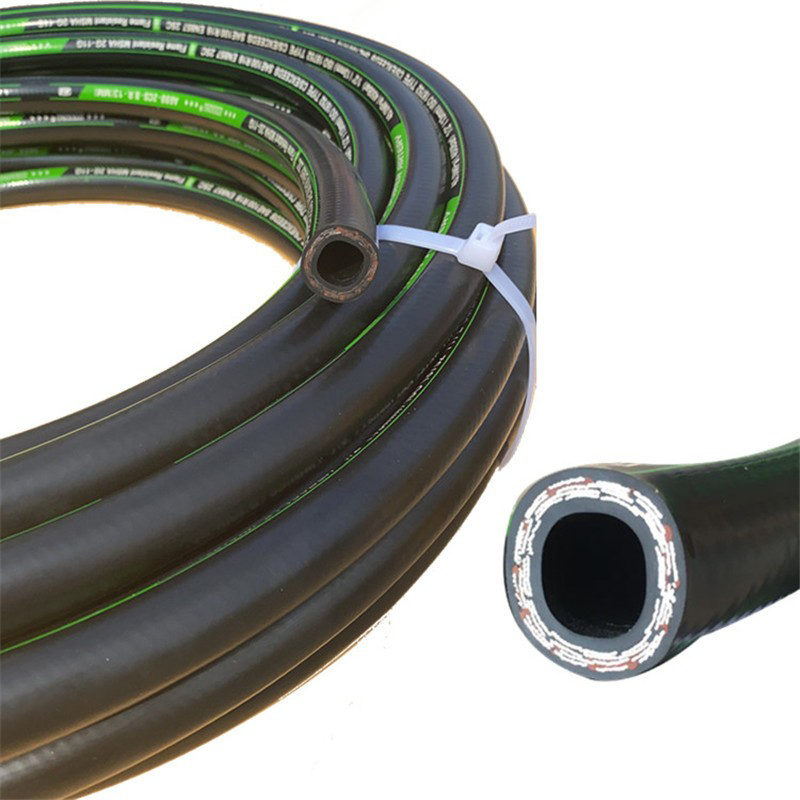 Steel wire braided high-pressure hydraulic hose