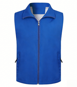 <span class=keywords><strong>Chaleco</strong></span> Unisex Premium de Poliéster con Diseño de <span class=keywords><strong>Rombos</strong></span>, Bolsillos con Cremallera, para Actividades al Aire Libre, Negocios, Ocio y Uso Diario - Product Image 3