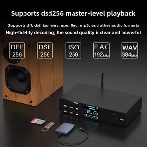 <span class=keywords><strong>Amplificador</strong></span> <span class=keywords><strong>5.1</strong></span> para Cine en Casa con Decodificador DSD, Reproductor <span class=keywords><strong>de</strong></span> Disco Duro USB, Receptores Bluetooth, Equipos <span class=keywords><strong>de</strong></span> <span class=keywords><strong>Sonido</strong></span> - Product Image 3