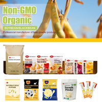 Poudre de lait de soja entier instantanée, riche en protéines, fibres et nutriments essentiels, provenant de Chine