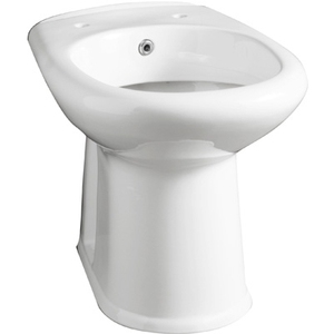 Confort 40 Linpha WC/Bidet a pavimento con dispenser in plastica ABS facile da usare, spruzzatore Shattaf per WC o bagno - Product Image 1