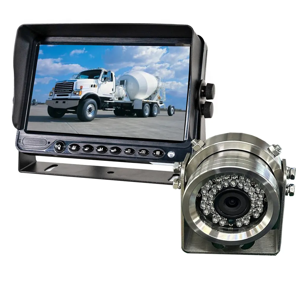 12V DC 1080P Caméra antidéflagrante IR Vision nocturne Caméra de recul pour camion de réservoir d'huile