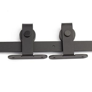 <span class=keywords><strong>Puerta</strong></span> De Granero Foshan Xin Jianwei Estilo Vintage Negroherrajes Granero <span class=keywords><strong>Puerta</strong></span> <span class=keywords><strong>Corredera</strong></span> Tipo Granero Hardware Kit De <span class=keywords><strong>Riel</strong></span> De - Product Image 2
