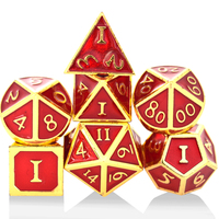 Jeu de dés en métal 7 pièces Dragon et Dragon RPG jeu de société jeu de dés polyèdre jeu de dés numérique