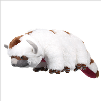 Simpatico peluche personalizzato gigante grande peluche ripiene morbido appa aky bison l'ultima mucca Airbender