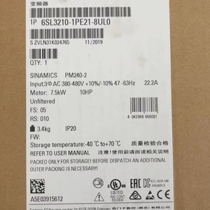 6SL3210-1PE21-8UL0 6SL32101PE218UL0 Pm240-2 โมดูลพลังงาน 3ac 380-480v สำหรับ PLC - Product Image 5