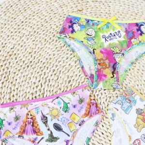 Calzones Tipo Bóxer de Bambú RTS para Niñas, Ropa Interior Infantil, 95% Bambú, Pantalones Cortos para Niñas - Product Image 2