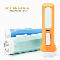 Lampe torche LED rechargeable, batterie au lithium intégrée, lumière latérale COB, mini torche portable, choix de cadeau pour les situations d'urgence et le camping