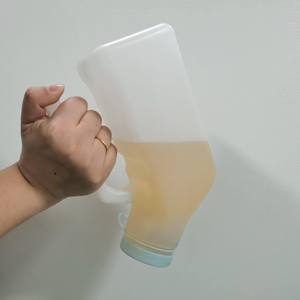 2024新款塑料防溢便携式螺旋发光黑暗尿液收集器瓶 - Product Image 2