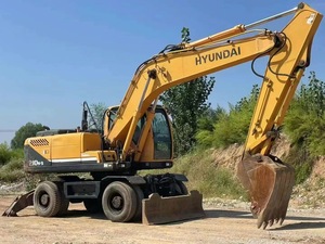 Excavatrice sur chenilles <span class=keywords><strong>Hyundai</strong></span> 210W-9 neuve à 90%, avec moteur et pompe, modèle 2022, haute efficacité, fabrication coréenne, bon prix - Product Image 6