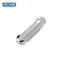 Inserts de moyeu de roue de voiture de marque ACME, en carbure de tungstène revêtu PVD, forme diamant, pour outil de tournage CNC en aluminium, personnalisable OEM
