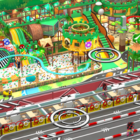 Centro de Juegos Infantil Comercial de 2000 m², Parque de Diversiones, Laberinto Interactivo, Centro de Juegos de Aventura para Niños, Equipo de Juegos Interior