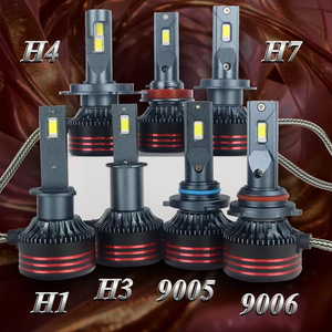 GOODZOOM - Faros Delanteros LED M8 Pro, Bombillas LED Brillantes H4 H7 H11 9005 9006 para Automóviles Universales - Product Image 1