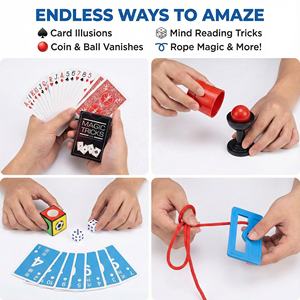 AiJH 300 Trucos de Magia Incluye Varita Mágica y Disfraz de Mago, Emocionante Set de Magia para Principiantes, Regalo para Niños y Niñas - Product Image 4
