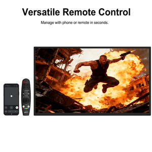 Téléviseur extérieur 65 pouces 4K, luminosité élevée 2500 nits, étanche IP65, Google TV 1.5+64G, garantie 5 ans, design étanche pour l'extérieur - Product Image 6