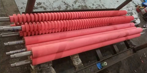 ناقل بكرات مخصص من المصنع، ناقل صناعي من الفولاذ المقاوم للصدأ مع بكرات مطاطية - Product Image 5