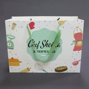 Luxury Price Factory Eco-friendly Custom Printed Shopping Paper Bags - Product Image 3