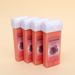 WaxNewK 100g <span class=keywords><strong>Cera</strong></span> Depilatoria Caliente en Roll-on de Rosa para Depilación, Cartucho de <span class=keywords><strong>Cera</strong></span> Roll-on para Calentador - Product Image 4