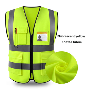 Áo phản quang có logo tùy chỉnh, đạt tiêu chuẩn ANSI Class 2, chống nước, tích hợp đèn LED, chất liệu polyester, bảo hộ lao động cho ngành xây dựng và công nghiệp - Product Image 2