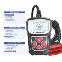 Escáner Automotriz OBD2, Lector de Códigos Automotriz en Portugués, Diagnóstico KONNWEI KW310 Compatible con Vehículos de Gasolina