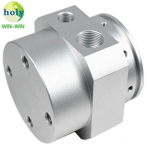 OEM Custom Aluminum Alloy 7075 <strong>Clear</strong> <strong>Anodizing</strong> Finish Electronics Connector Mounting Parts with CNC Machining Milling Services - Product Image 2