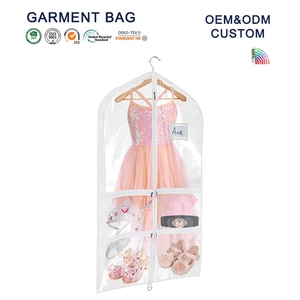 Sacs <span class=keywords><strong>à</strong></span> vêtements en PVC anti-poussière et imperméables avec fenêtre transparente pour rangement en placard – Vente en gros - Product Image 1
