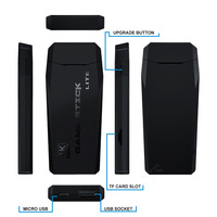 Console de jeu vidéo rétro portable avec sortie TV, lecteur de jeux vidéo USB mini M8 4K avec manettes sans fil