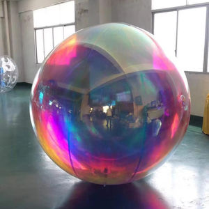 Ballon en PVC Globe gonflable à miroir pour la publicité et la décoration d'événements Modèle géant avec fête à écran d'impression numérique - Product Image 1