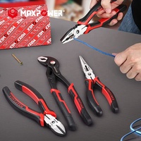 MAXPOWER 8 "Lineman/Diagonale/Nez d'aiguille/Pompe à eau Pinces Set 4PCS Outils de réparation Herramientas