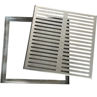 Mejor Precio en Material de Construcción Metálico: Placa de Cubierta de Acero Inoxidable 304 de Ajuste Plano y Contorno Preciso para Proyectos Municipales