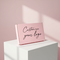 Boîte d'expédition pliable en carton ondulé avec logo personnalisé en relief, laminage mat, doublure en éponge, revêtement UV et fermeture magnétique