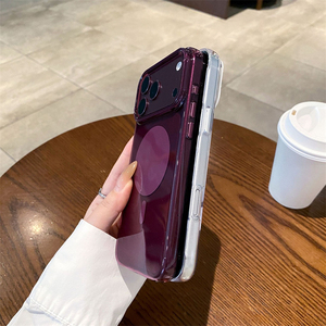 Funda Transparente Original Colorida para iPhone 18 17 Pro Max, Cubierta Magnética Transparente para Carga Inalámbrica para iPhone 18Pro 17Pro - Product Image 4
