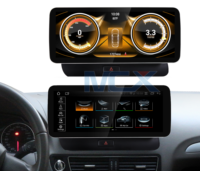 MCX Android 10 12.3 Pouces Radio DVD TV Voiture Écran Tactile Stéréo Affichage Carplay Android Pour Audi Q5 SQ5 2010 2011 2013 2015 MMI