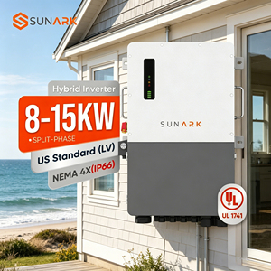 Système solaire hybride Sunark série HL 8kW-15kW avec support pour batteries lithium/plomb-acide, efficacité de 99,5 %, fonction tout-en-un pour - Product Image 1