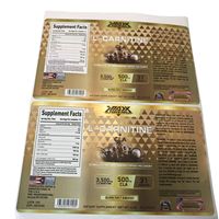 Autocollants personnalisés imperméables pour pots, étiquettes pour bouteilles de produits peptidiques, de whisky, de jus, de miel, et décalcomanies pour emballages.