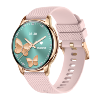 Nuevo Reloj Inteligente AMOLED SW59 de 1.32 Pulgadas para Mujer, Diseño Elegante y Moderno 2024, con Llamadas Bluetooth y Monitor de Ritmo Cardíaco