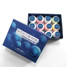 Factory Wholesale Custom Flavor Explosive Bath Salt Balls