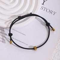 Bracelet en alliage minimaliste transfrontalier Europe-Amérique, design engrenage, fonction brise-vitre d'urgence, longueur réglable
