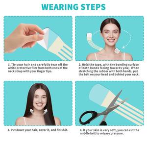 Nouveaux produits de tendance <span class=keywords><strong>patch</strong></span> de levage du cou soulage et affaiblit les <span class=keywords><strong>rides</strong></span> coussin de levage du cou en <span class=keywords><strong>silicone</strong></span> - Product Image 5