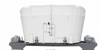 Mélangeur vertical TMR stationnaire, machine à mélanger multi-matériaux, 380V, acier inoxydable