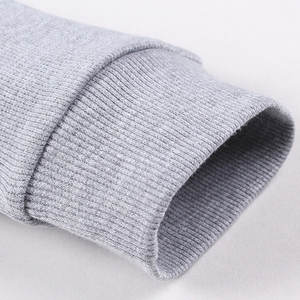 Camiseta de Manga Larga para Hombre, 180g, 100% Algodón, con Logotipo Personalizado, Servicio OEM, Transpirable, Ecológica, Casual, Lisa, Tallas Grandes, Comprimida - Product Image 5