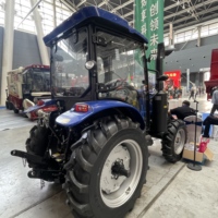 Tracteur à roues d'occasion Lovol M804-2X de haute qualité, 4x4, 80 CV, moteur Weichai/Quanchai 4 cylindres, boîte de vitesses agricole