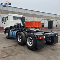 Camion tracteur d'occasion JS SINOTRUK HOWO NX371 6x4 430HP Diesel Manuel Euro 2 pour transport minier