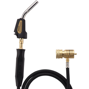 Torcia Professionale Leader JH-3SW in <span class=keywords><strong>Ottone</strong></span> per Gas MAPP e Propano con Tubo da 1,5m per Applicazioni di <span class=keywords><strong>Brasatura</strong></span>, Saldatura e Riscaldamento - Product Image 1