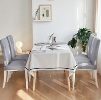 Offres Spéciales Imprimé Nappe En Lin Motif Personnalisé Nappe Décoration Pour La Maison De Fête