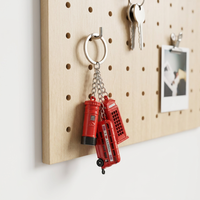 Porte-clés Souvenir de Londres en Gros : Bus à Deux Étages Rouge, Cabine Téléphonique, Boîte aux Lettres – Cadeau de Voyage pour Touristes et Boutiques de Souvenirs
