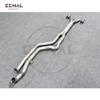 Tuyau intermédiaire Ecnal Valvetronic GT4 à longueur égale pour BMW G87 G80 G82 M2 M3 M4, tuyau intermédiaire haute performance en acier inoxydable de 3 pouces à 4 pouces